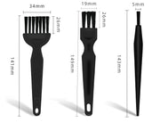 クリーニングブラシ 7本セット 電子機器 カメラ パソコン スマートフォン スケールモデル 埃 掃除 除去 ディテールクリーナー 汚れ ほこり ホコリ
