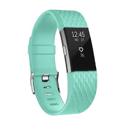 Fitbit Charge2 交換バンド ベルト 腕時計用ベルト フィットビット ライトブルー バリエーション画像