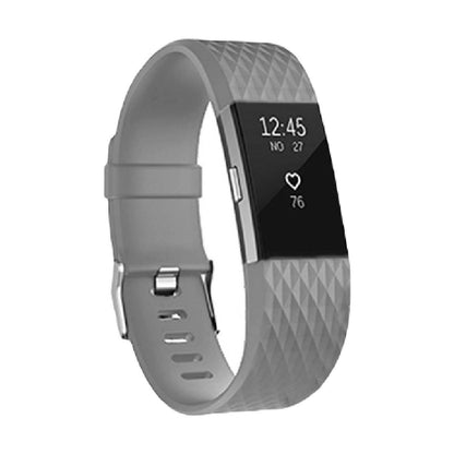 Fitbit Charge2 交換バンド ベルト 腕時計用ベルト フィットビット ライトグレー バリエーション画像