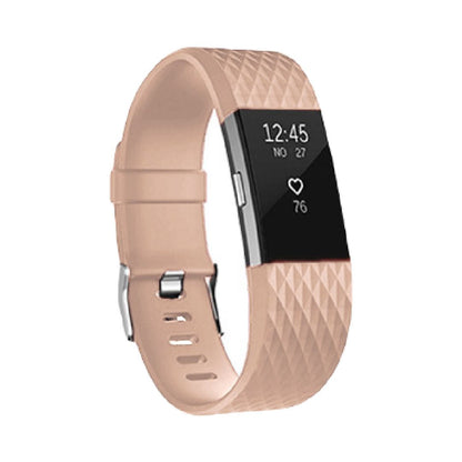Fitbit Charge2 交換バンド ベルト 腕時計用ベルト フィットビット ライトピンク バリエーション画像