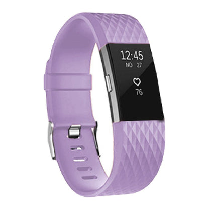 Fitbit Charge2 交換バンド ベルト 腕時計用ベルト フィットビット ライトパープル バリエーション画像