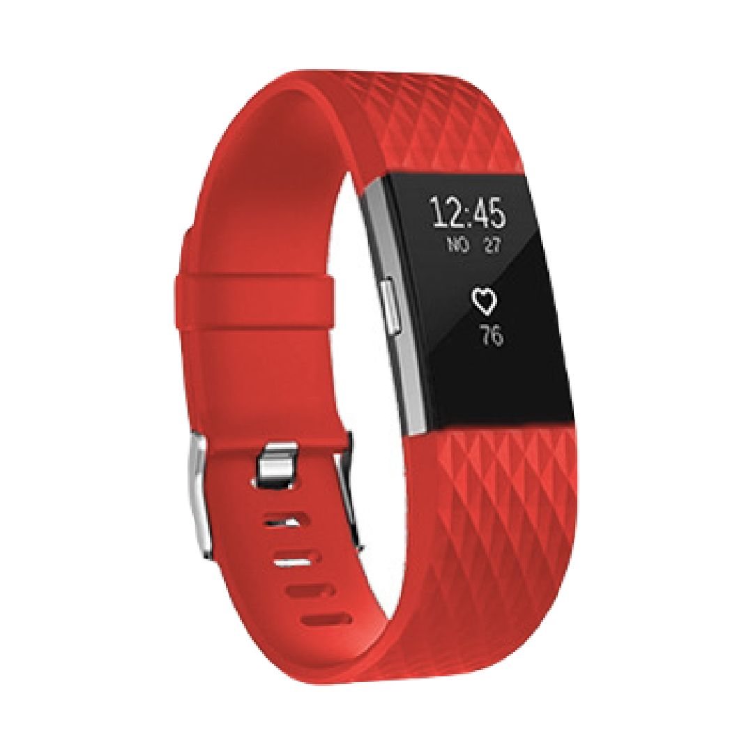 Fitbit Charge2 交換バンド ベルト 腕時計用ベルト フィットビット レッド バリエーション画像