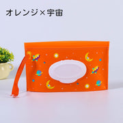 おしりふきケース ウェットシートケース ウェットティッシュケース ベビー 育児グッズ 蓋付き ループ付き ストラップ付き 持ち運び 携帯用 ポターブル かわいい