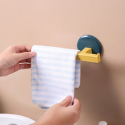 タオルハンガー タオル掛け L字型 粘着テープ式 バス用品 洗面所 生活雑貨 日用品 お風呂 キッチン 台所 トイレ シンプル おしゃれ ホワイト 白 ブラック 黒