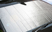フロントサンシェード 130×60cm 140×70cm 車用品 カー用品 日よけ 日焼け防止 劣化防止 フロントガラス バイザー サンシェード コンパクト 収納 省スペース 折りたたみ 車 便利グッズ 猛暑対策 カーアクセサリー 紫外線対策