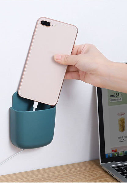 リモコンラック 収納ラック 生活雑貨 壁掛け 充電口付き 粘着テープ 商品画像5