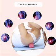 ストレッチボール ヨガボール トゲトゲ ストレッチ ツボ押し 背中 肩 首 腰 足裏 ヨガ リラックス 全身