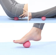ストレッチボール ヨガボール トゲトゲ ストレッチ ツボ押し 背中 肩 首 腰 足裏 ヨガ リラックス 全身
