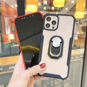 iPhoneケース iPhoneカバー スマホケース スマホカバー リング付き iPhone12 12mini 12Pro 12ProMax iPhone13 13mini 13Pro 13ProMax スタンド機能 落下防止 背面保護 傷予防 クリア 携帯ケース 携帯カバー アイフォンケース スマートフォンケース