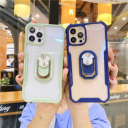 iPhoneケース iPhoneカバー スマホケース スマホカバー リング付き iPhone12 12mini 12Pro 12ProMax iPhone13 13mini 13Pro 13ProMax スタンド機能 落下防止 背面保護 傷予防 クリア 携帯ケース 携帯カバー アイフォンケース スマートフォンケース
