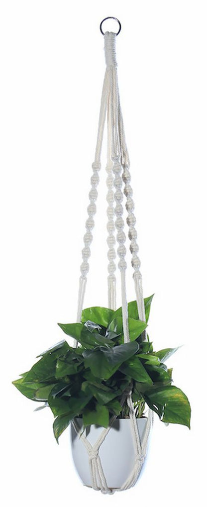 プラントハンガー ハンギングプランター インテリア雑貨 植物ハンガーネット 吊るす ナチュラル 14 バリエーション画像