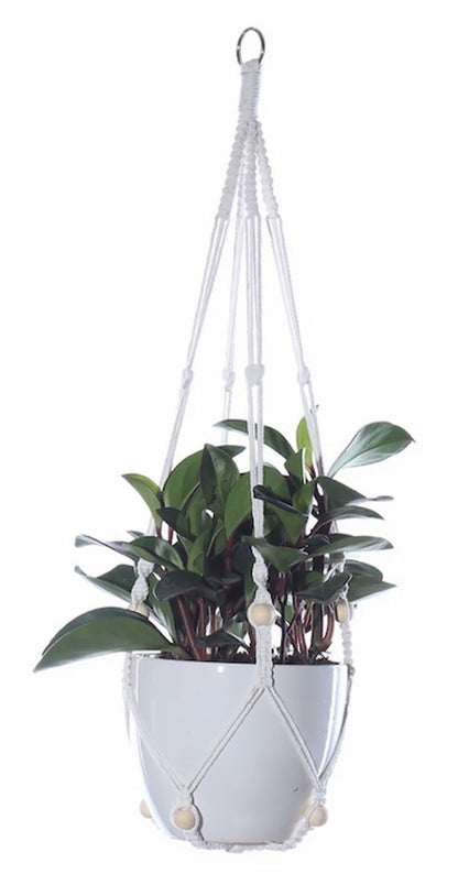 プラントハンガー ハンギングプランター インテリア雑貨 植物ハンガーネット 吊るす ナチュラル 17 バリエーション画像
