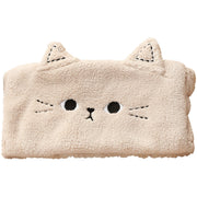ヘアバンド 洗顔 レディース ヘッドバンド ヘアーバンド ターバン ねこ 猫 にゃんこ 幅広 ワイド もこもこ ふんわり メイク お風呂上り おしゃれ かわいい