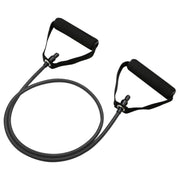 トレーニングチューブ エクササイズバンド ヨガロープ フィットネス 筋トレ スポーツ用品 持ち手付き ストレッチ ダイエット 伸縮性 シェイプアップ