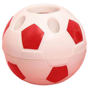 ペンスタンド ペン立て 鉛筆立て ペンホルダー サッカーボール風 球型 文房具入れ 卓上収納 机上 デスク 小物入れ 整理整頓 かわいい おしゃれ 便利