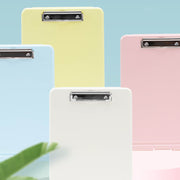 バインダー 収納一体型 バインダーケース クリップボード クリップファイル A4 ペンホルダー付き 収納 コンパクト 便利 書類スッキリ 整理整頓 書類収納 ノート収納 タブレット収納 電卓収納 ペン収納 文房具 文具 ステーショナリー