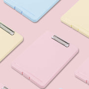 バインダー 収納一体型 バインダーケース クリップボード クリップファイル A4 ペンホルダー付き 収納 コンパクト 便利 書類スッキリ 整理整頓 書類収納 ノート収納 タブレット収納 電卓収納 ペン収納 文房具 文具 ステーショナリー