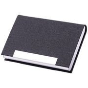 名刺入れ 名刺ケース カードケース 男女兼用 メンズ レディース マグネット式 ハードケース レザー調 スリム ユニセックス