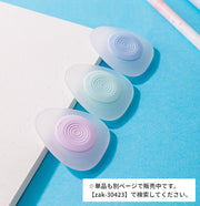 ゲルボールペン用消しゴム 5個セット けしごむ 三角形 ゲルボールペン用 消せる 文字消し シンプル かわいい 勉強 学校 文房具 筆記用具