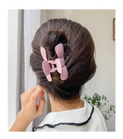 ヘアクリップ バンスクリップ 髪留め ジュエリー レディース 女性用 アクセサリー ヘアアクセサリー リボン しっかり シンプル