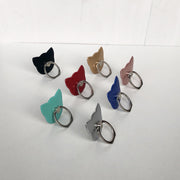 スマホ用ホールドリング スマホリング スマホスタンド リングスタンド 猫 ネコ ねこ 落下防止 角度調整 かわいい キュート