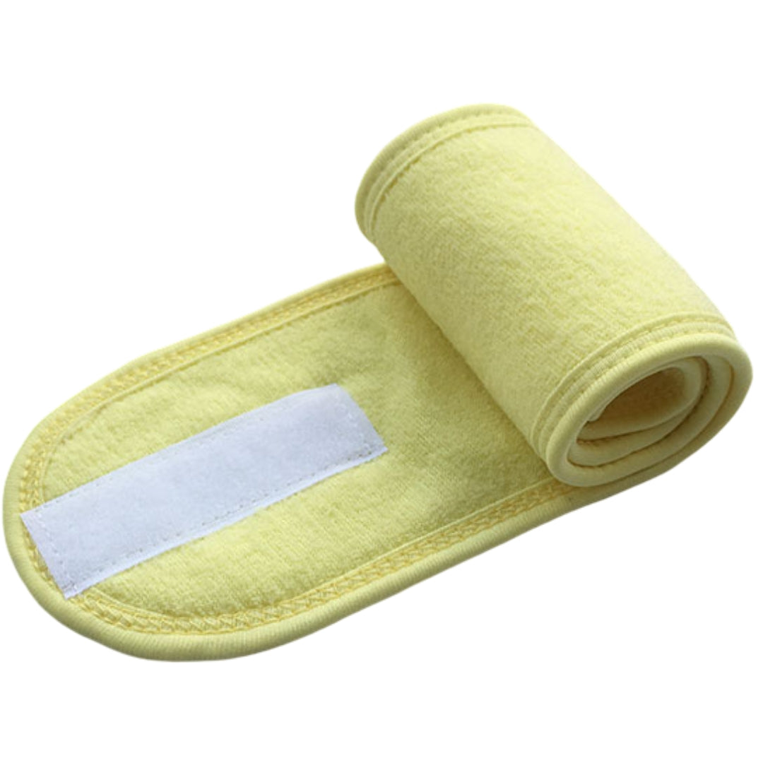 ヘアバンド 洗顔バンド メイクアップヘアバンド レディース 洗顔グッズ ヨガ イエロー バリエーション画像