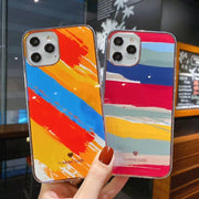 iPhoneケース スマートフォンケース スマホ カバー 背面保護 ハードケース アイフォン アイフォーン マーブル まだら おしゃれ 可愛い カラフル クリア iPhone13 Pro ProMax mini 12 11 X XS XR XSMax 8Plus 8 7Plus 7 SE スマートフォンアクセサリー