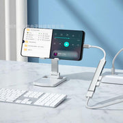 USBハブ USBポート 5in1 5ポート type-c USB3.0 PCアクセサリー コネクター 多機能 マウス キーボード プリンター シルバーカラー グレー