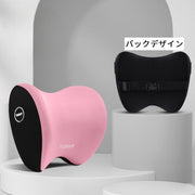 シートクッション 車用クッション 首用枕 首枕 単品 首当て ネックパッド ネックピロー ヘッドレスト バックル 取付簡単 負担軽減 長距離 長時間 運転 ドライブ 旅行 立体的 おしゃれ