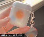 AirPods エアーポッズ ケース カバー チャーム付き TPU 透明 クリア 夏 春 海 オーシャン 貝殻 空 ソフト 保護 耐衝撃 イヤホン収納 おしゃれ AirPods第1 第2世代 AirPods第3世代 AirPodsPro