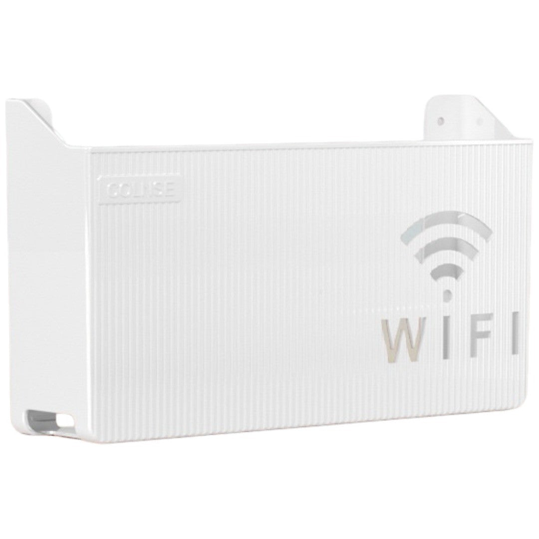 ルーター収納ボックス 壁掛け Wifi ケーブルボックス Wifi機器収納ルーター シンプル ロゴ 配線整理 スッキリ 整理整頓 かわいい おしゃれ 浮かせる収納