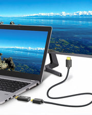 Displayport to HDMI 変換アダプタ 4K 30Hz ディスプレイポート DP to HDMIケーブルアダプター