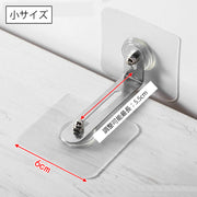 家具転倒防止器具 3個セット 家具ストッパー 壁面 固定器具 防災 揺れ対策 穴あけ不要 粘着テープ テレビ TV 食器棚 本棚 タンス キャビネット 地震対策 取付簡単 オフィス 自宅 子ども 赤ちゃん 安全対策