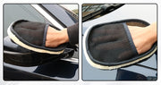 洗車グローブ 単品 手袋型 片面タイプ 両面タイプ カー用品 ワックスがけ 車用品 メンテナンス用品 ボディ洗浄 ケア用品 左右兼用 拭き取り 汚れ落とし 車内 室内清掃 ほこり取り 隙間掃除 掃除用具 洗車グッズ 窓拭き メッシュ ふわふわ ふんわり ホームクリーニング 便利グッズ ベージュ 黒
