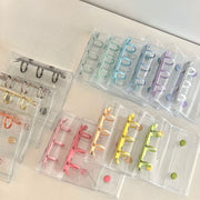 フォトカードアルバム アルバム コレクトブック トレカファイル フォト 写真 カード プリクラ ケース ホルダー バインダー ルーズリーフ グッズ 収納 整理 手帳 おしゃれ かわいい