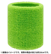 リストバンド 手首サポーター 長さ10cm 単品 厚手パイル地 汗止め 吸汗 通気性 保温 無地 スポーツ テニス バスケ 野球 推し活