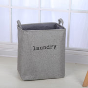 ランドリーバスケット 洗濯かご 収納ボックス 折りたたみ リネン風 デニム風 英字 持ち手付き かわいい おしゃれ 洗濯物入れ おもちゃ収納 おもちゃ 子供部屋