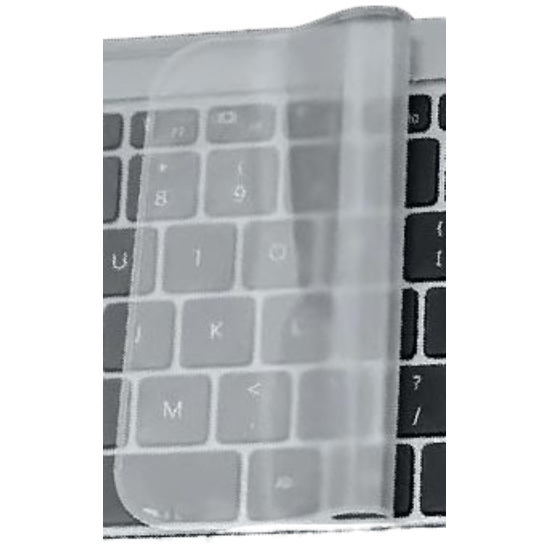 キーボードカバー ノートパソコン用 保護カバー シリコン 薄型 半透明 クリア インチ 防水 防塵 指紋 ホコリ防止 PCアクセサリー