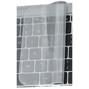 キーボードカバー ノートパソコン用 保護カバー シリコン 薄型 半透明 クリア インチ 防水 防塵 指紋 ホコリ防止 PCアクセサリー
