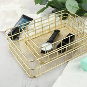収納バスケット 小物入れ カゴ 収納ケース メッシュ 卓上 シンプル インテリア 化粧品 コスメ アクセサリー 収納 かわいい おしゃれ