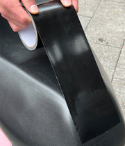 補修テープ 長さ10m 幅10cm バイクシート メンテナンス用品 補修シール 革補修 生地 貼るだけ 簡単 防水 バイク用品