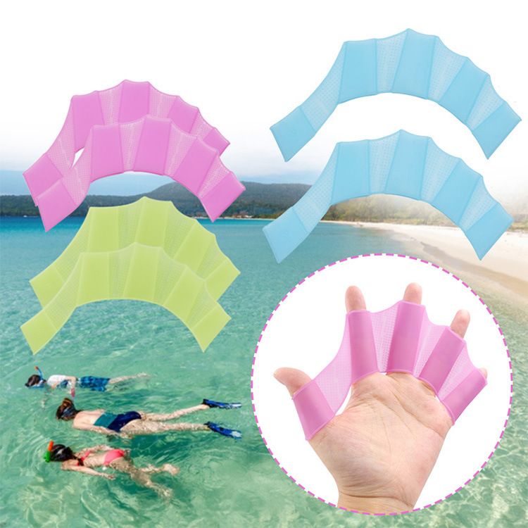 フィンガーパドル 左右セット 水かき 水掻き パドルグローブ 水泳 商品画像2