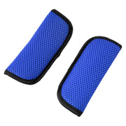 ベルトカバー ベビーカー用ベルトカバー 単品  シートベルトカバー ベルトパッド ショルダーパッド シートベルトクッション ベビーカーアクセサリー ベビー用品 擦れ防止 負担軽減 ソフト やわらかい メッシュ 通気性 単色 無地 シンプル 便利グッズ 赤ちゃん 黒 青 茶 灰 赤 青