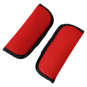 ベルトカバー ベビーカー用ベルトカバー 単品  シートベルトカバー ベルトパッド ショルダーパッド シートベルトクッション ベビーカーアクセサリー ベビー用品 擦れ防止 負担軽減 ソフト やわらかい メッシュ 通気性 単色 無地 シンプル 便利グッズ 赤ちゃん 黒 青 茶 灰 赤 青