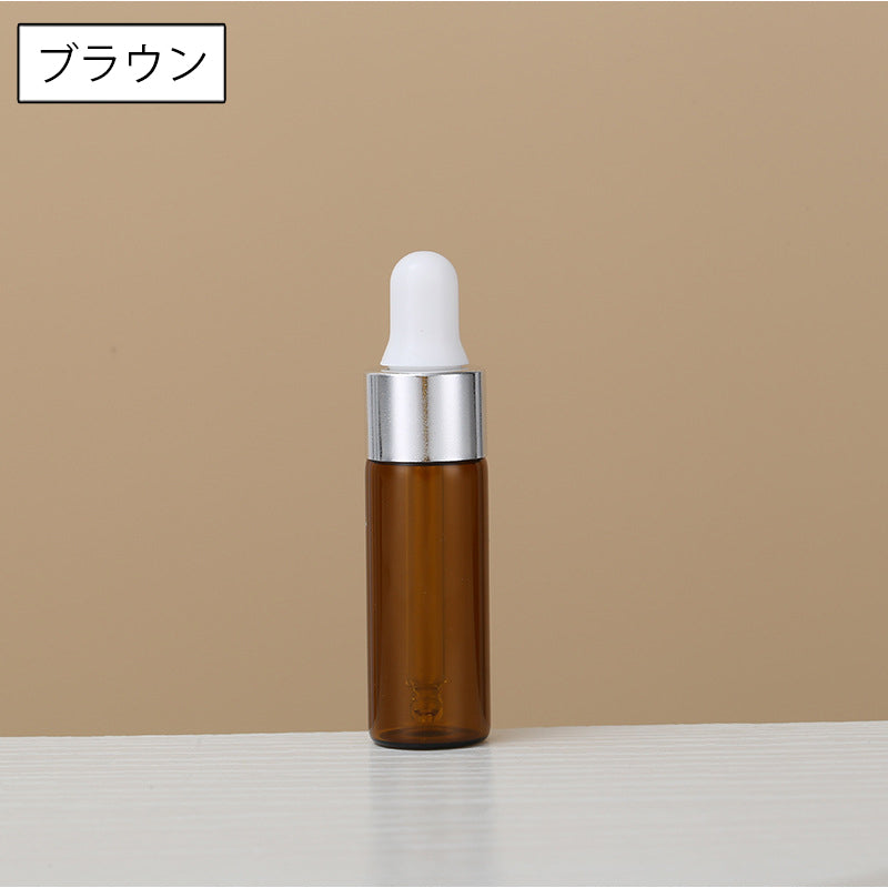 スポイトボトルグラス 詰替容器 同色3本セット 透明 半透明 ガラス製 商品画像3