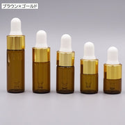 スポイトボトルグラス 詰替容器 同色3本セット 透明 半透明 ガラス製 コスメ アロマ エッセンシャルオイル 精油 化粧水 美容液 保存瓶 ミニボトル 小瓶 旅行 小分け おしゃれ かわいい 持ち運び 携帯 便利