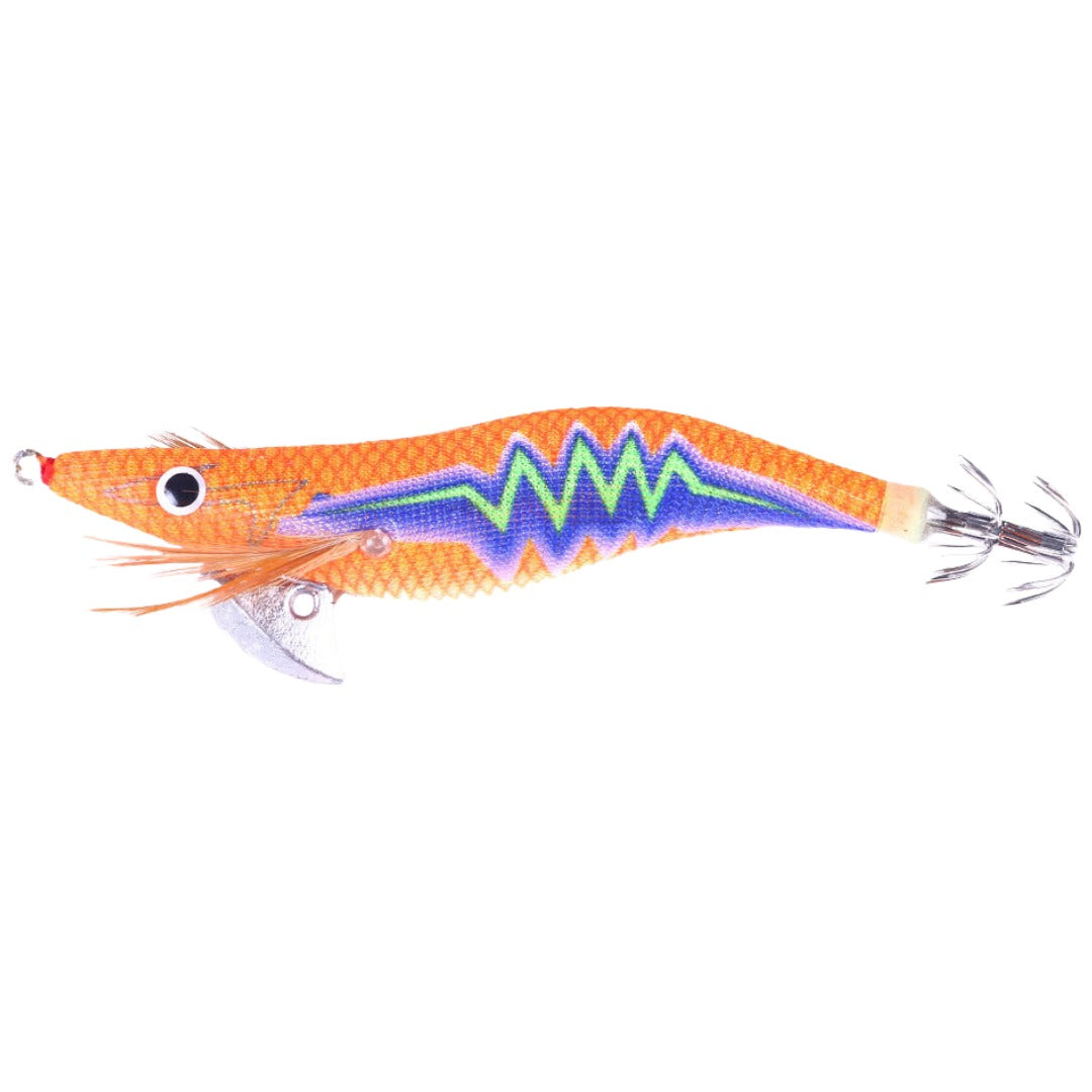 エギルアー ハードルアー イカ釣り用 フィッシング 釣り用品 エギング 餌木 エビ タコ イカフック 2.5号 3号 3.5号 派手 デザイン豊富