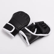 グローブ ハーフフィンガーグローブ パンチグローブ ボクシンググローブ トレーニンググローブ スポーツ フィットネス スパークリング トレーニング ダイエット ブラック 運動 スポーツ用品 健康用品 カジュアル シンプル