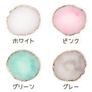 ネイルパレット 天然石風 マーブルカラー ネイルツール ネイル用品 プレート トレイ トレー アクセサリートレイ アクセサリー ジュエリー インテリア かわいい おしゃれ 丸