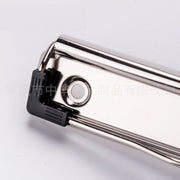 クリップボード用金具 3個セット 100mm ハンドメイド 手芸 用箋ばさみ はさみ DIY 手作り クラフト パーツ メタルパーツ 回覧板 クリップ クリップボード 金具 バインダー ペーパーホルダー 伝票